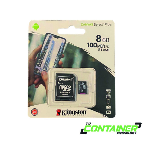 227. MICRO SD DE 8GB KINGSTON_tucontainer.shop