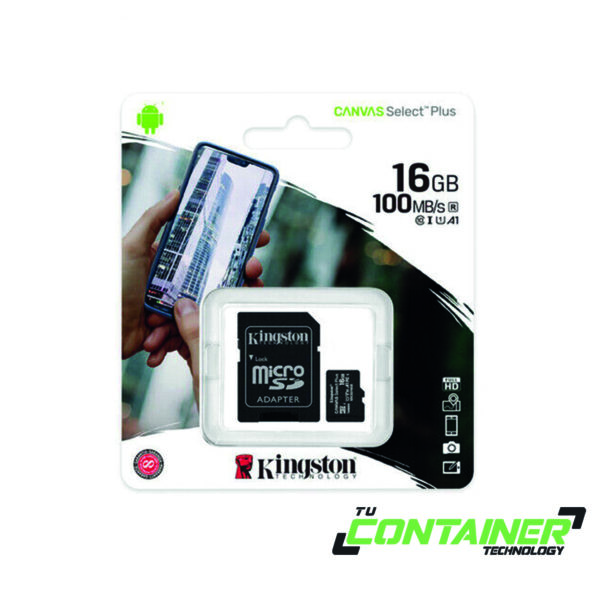 228. MICRO SD DE 16GB KINGSTON_tucontainer.shop