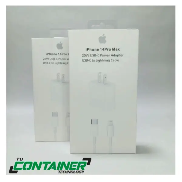 CARGADOR IPHONE 14 - 25W_tucontainer.shop
