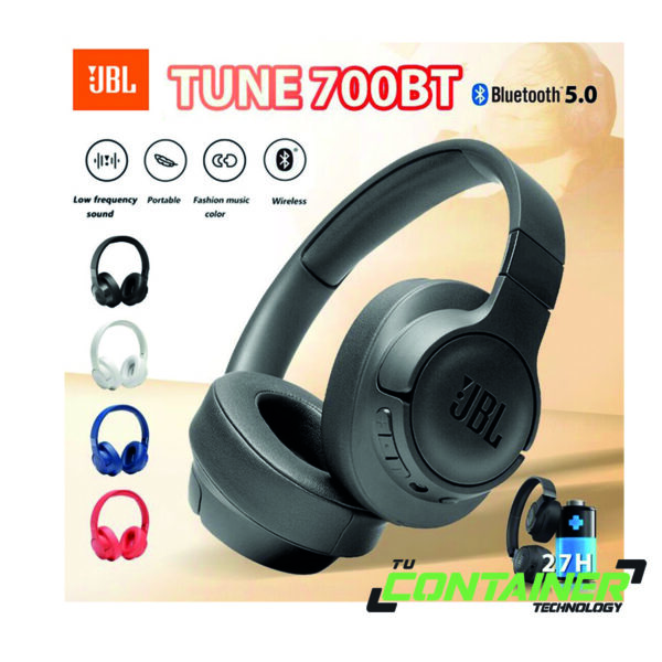 JBL TUNE 700BT - Auriculares inalámbricos Bluetooth t760BT E 700bt_tucontainer.shop
